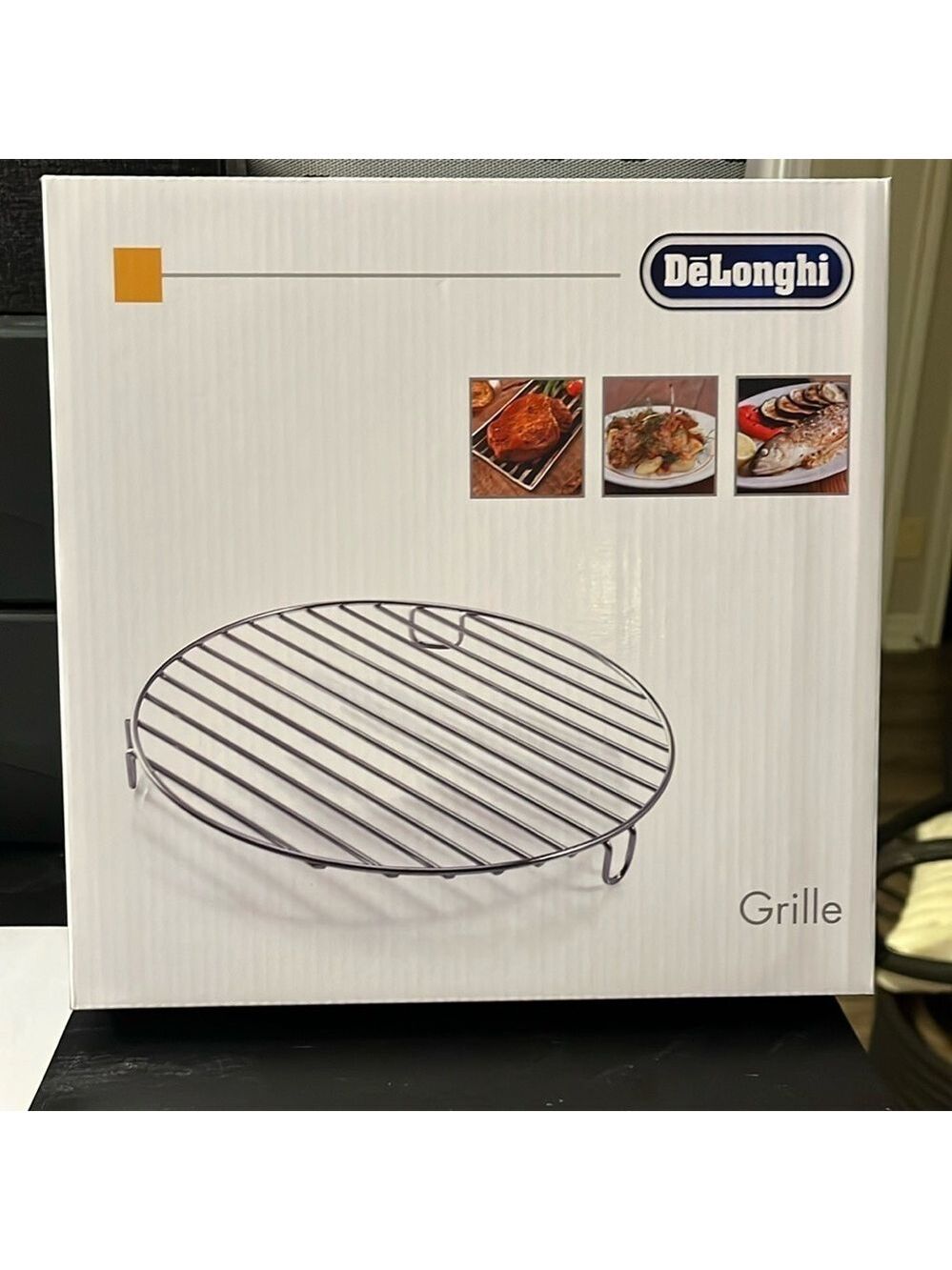 NWOT- DeLonghi grill diameter 9.25”